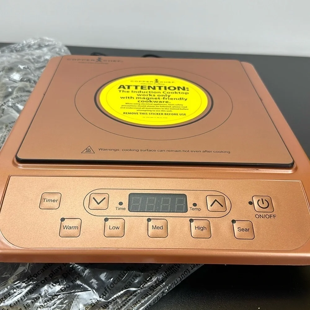 Copper Chef Induction Cooktop With Owner’s Manual‎ KC16067-00300